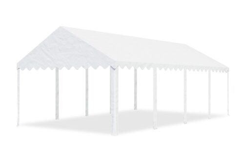 Partytent dakzeil 4x8 | PVC - Wit