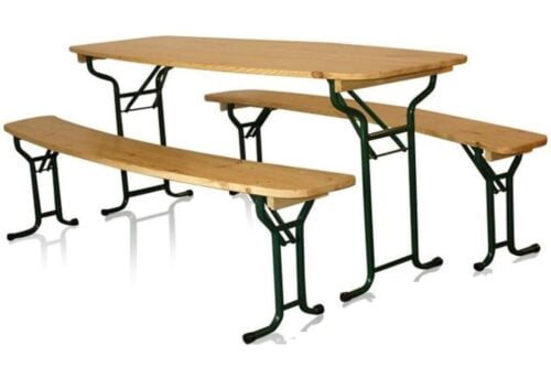 Picknicktafel - Biertafelset OVAAL Inklapbaar