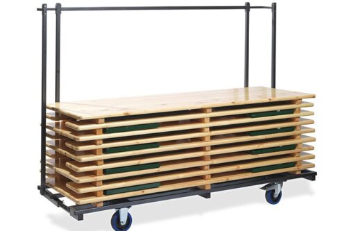 Biertafel/bankettafel kar - Trolley voor biertafelsets | 220 cm