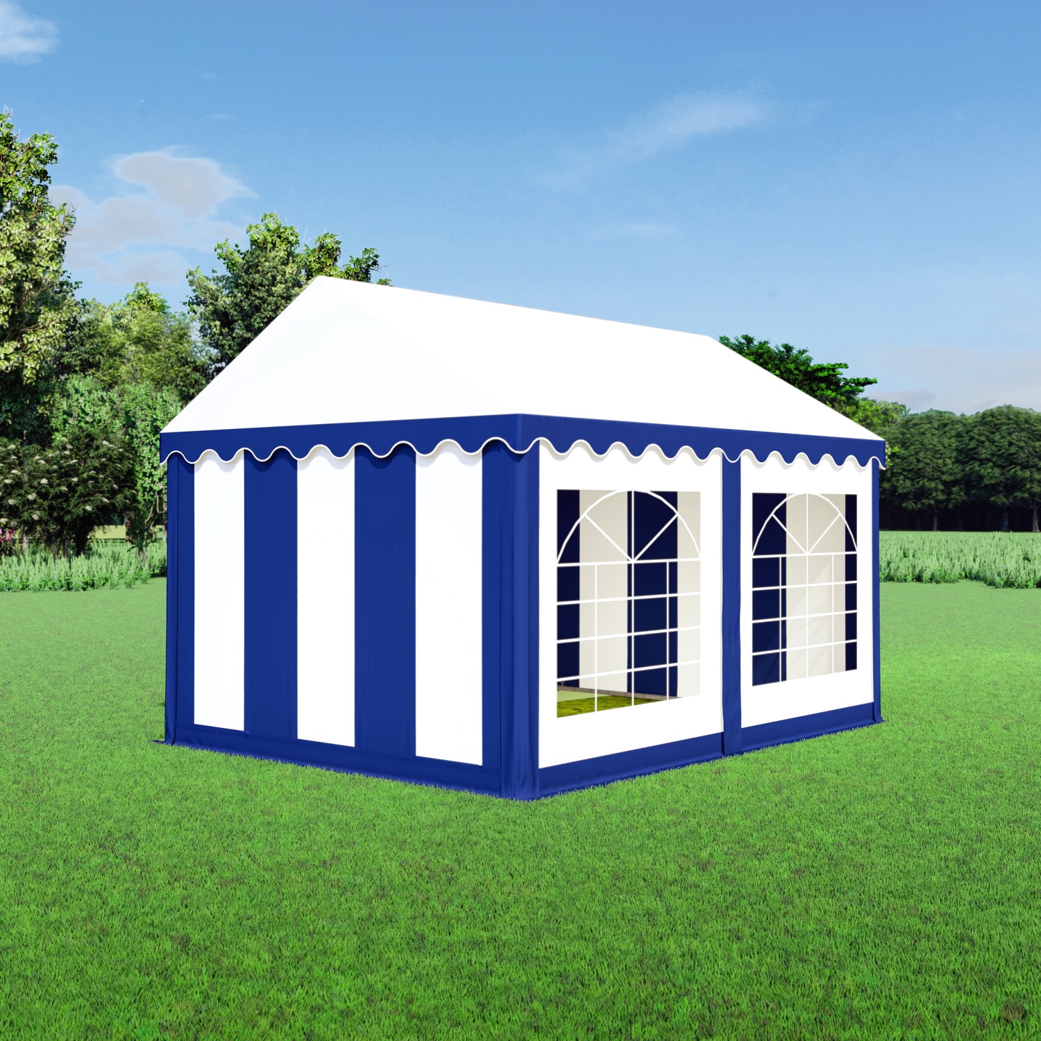 Interpretatie verhouding Kalmte Partytent 3x4 PVC - Classic - Partytentkopen.be 