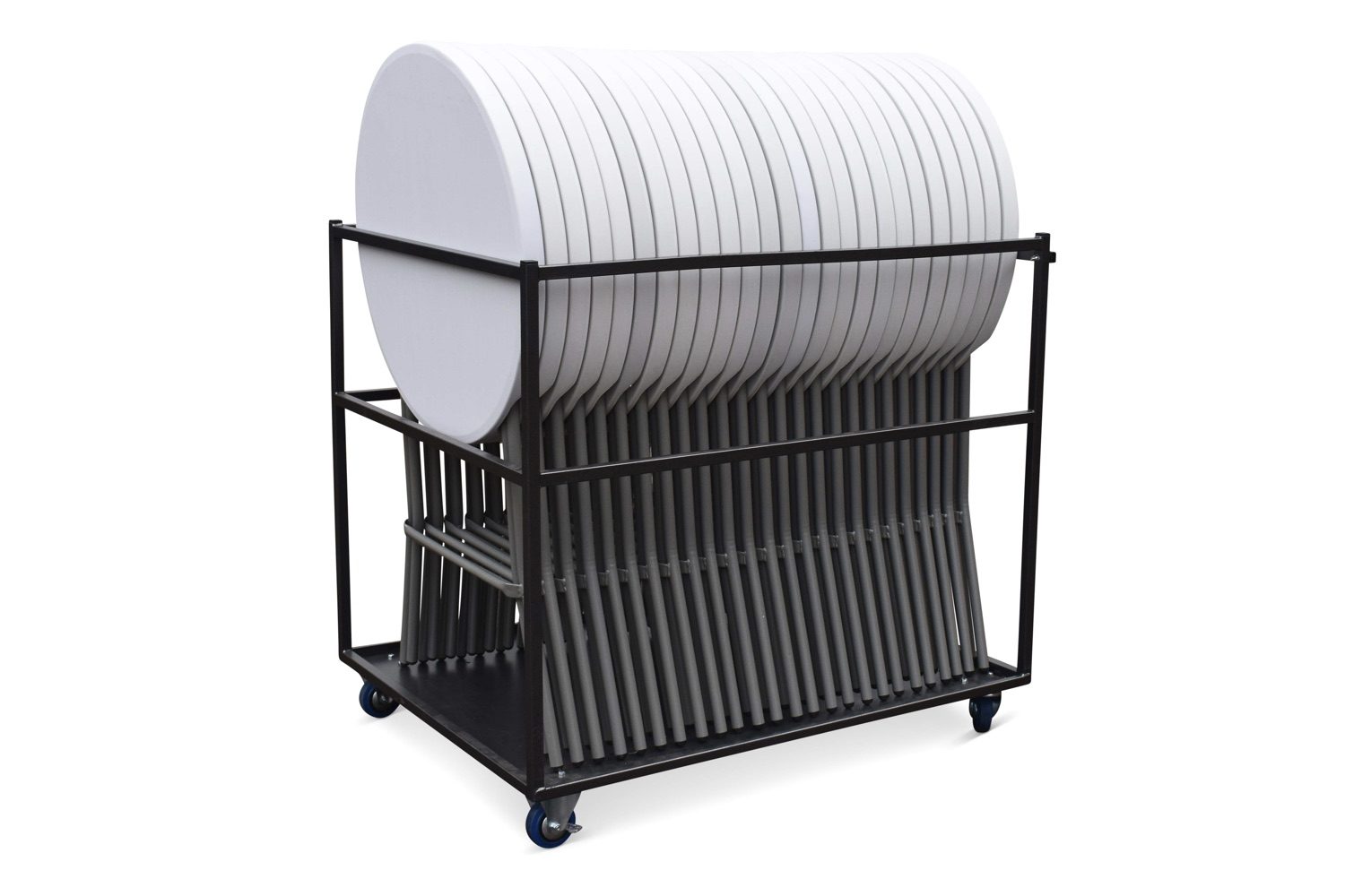Trolley voor statafels en terrastafels | 10-15 stuks