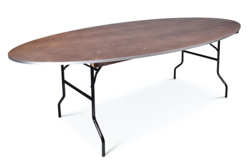Inklapbare bankettafel Ovaal | ⌀243 x 122cm