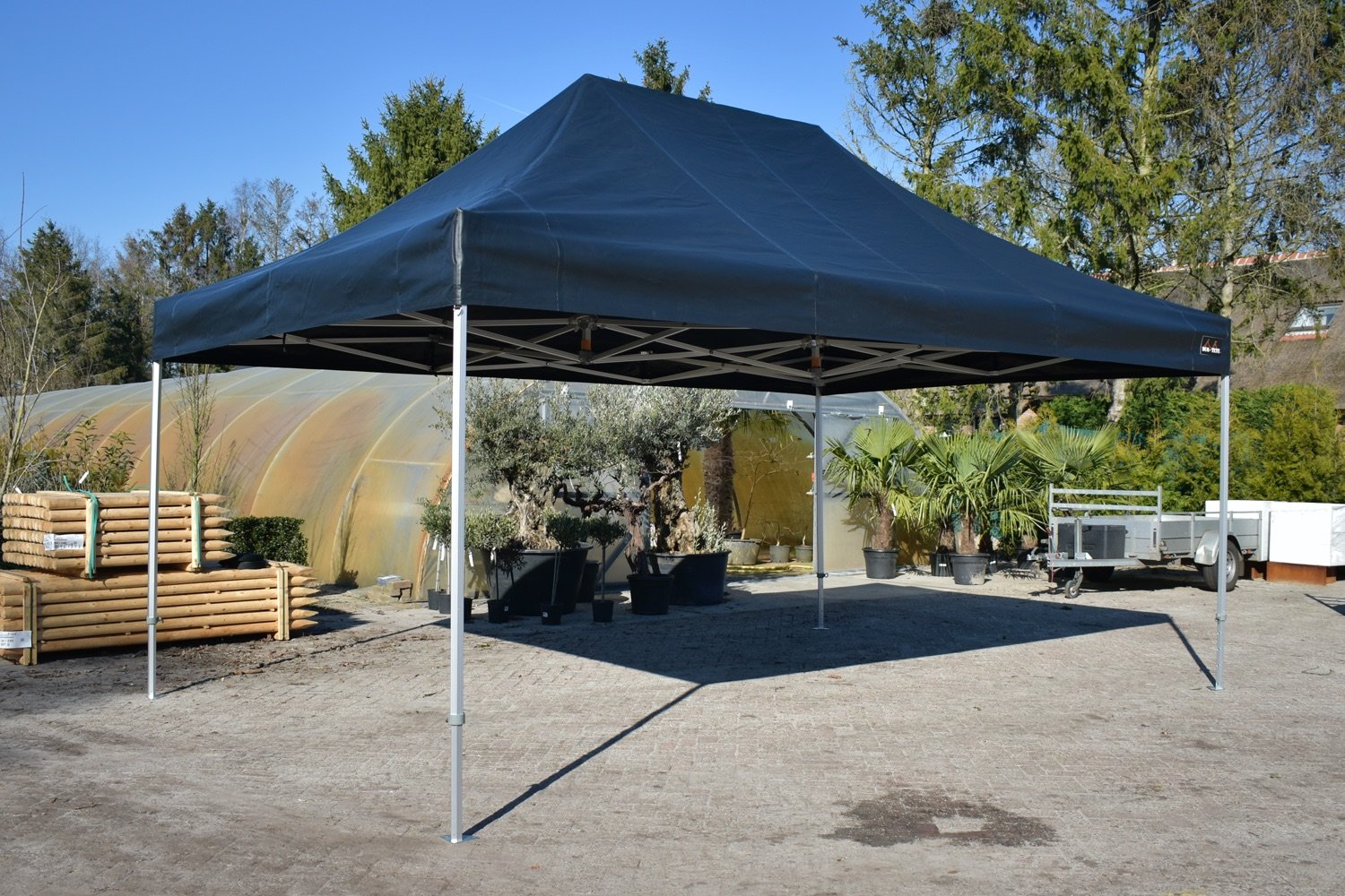 Easy up partytent 4x6m - Heavy PVC - Partytentkopen.be