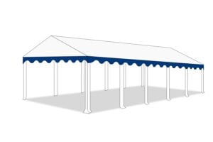 dakzeil partytent 4x10