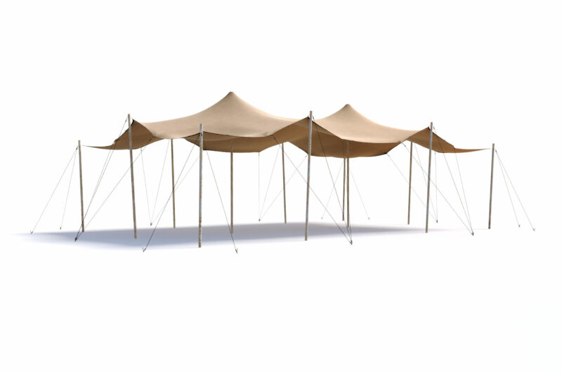 stretchtent 6,5 x 10 kopen